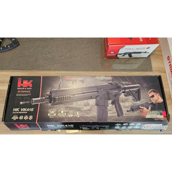 HK416 BURST BBS 4.5MM + 2 chargeurs