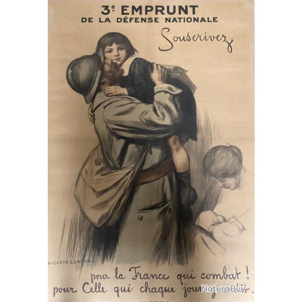 Affiche Emprunt National 1917