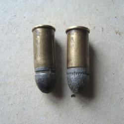 LOT DE 2 MUNITIONS CALIBRE 380