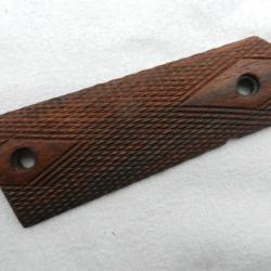 plaquette de crosse bois pour pistolet colt 45 US am&eacute;ricain
