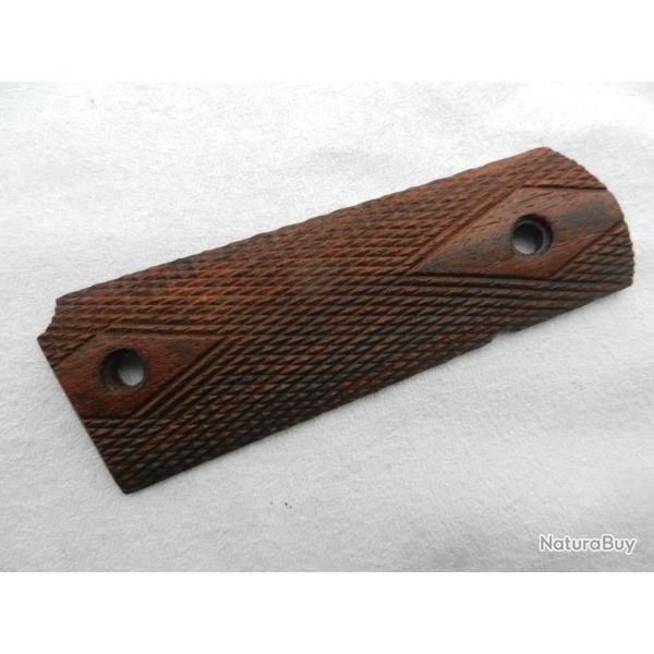 plaquette de crosse bois pour pistolet colt 45 US am�ricain