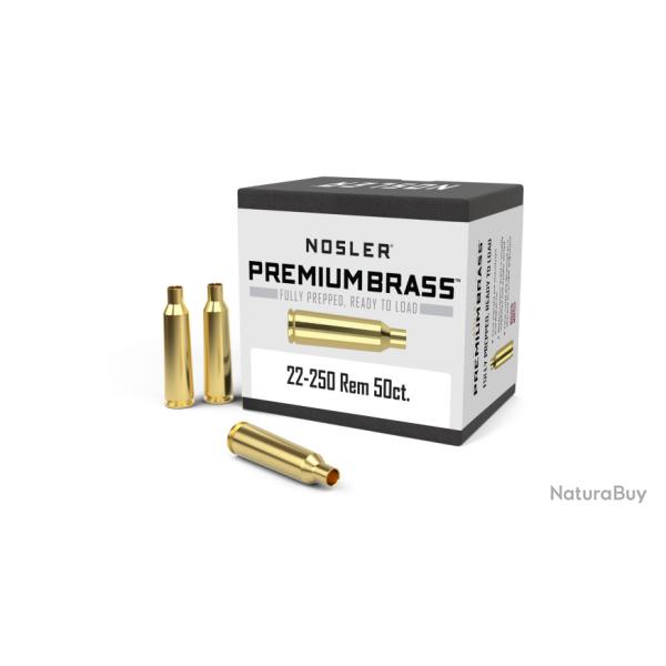 Nosler 50 Douilles 22-250 Rem