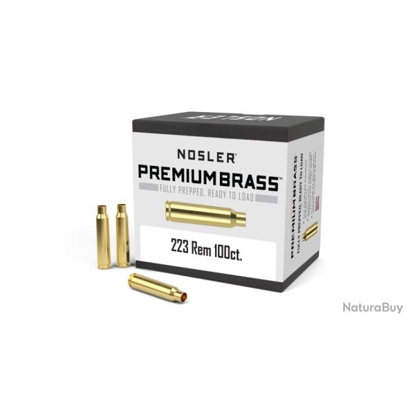 Nosler 100 Douilles 223 Rem