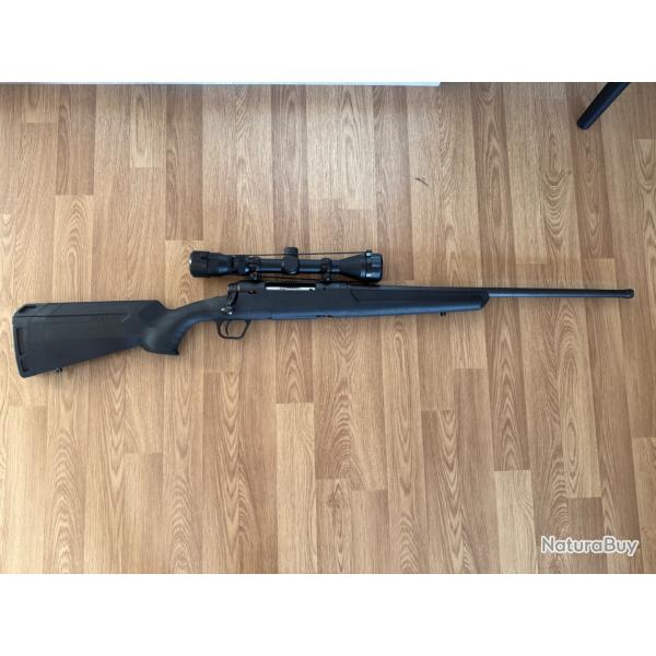 Pack SAVAGE AXIS 308 WIN filet� avec lunette WEAVER 3-9X40