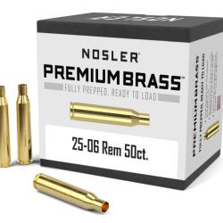Nosler 50 Douilles 25-06 Rem