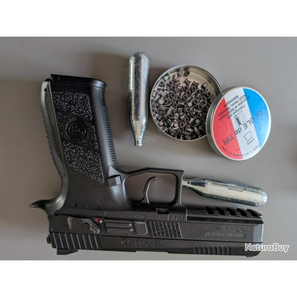 CZ P-09 airgun 4.5mm CO2 bloxback