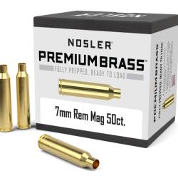 Nosler 50 Douilles 7mm Rem Mag