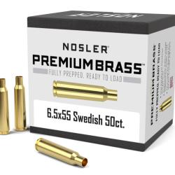 Nosler 50 Douilles 6.5x55 Swedish