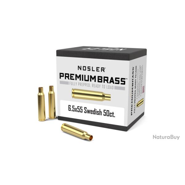 Nosler 50 Douilles 6.5x55 Swedish