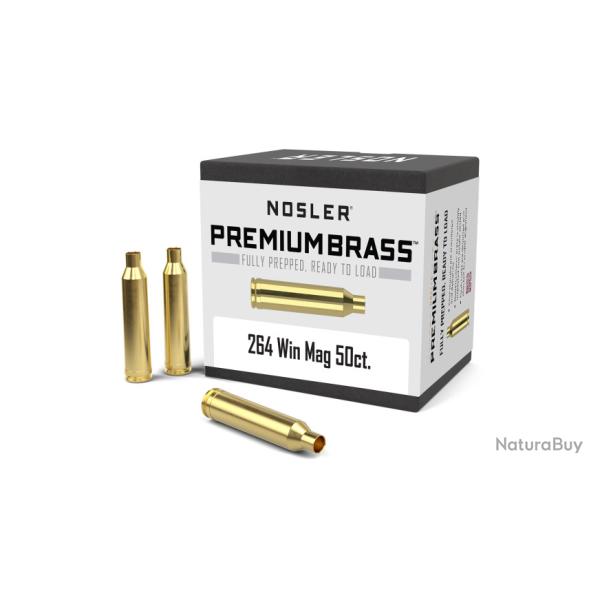 Nosler 50 Douilles 264 Win Mag