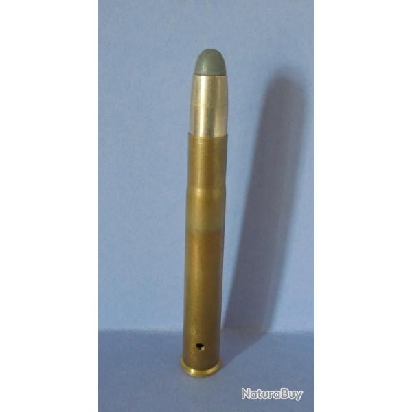 UNE  cartouche cal.9,3X74 R par RWS  NEUTRALISEE  POUR COLLECTIONNEURS.