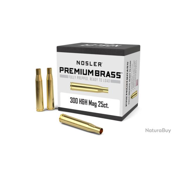 Nosler 25 Douilles 300 H&H