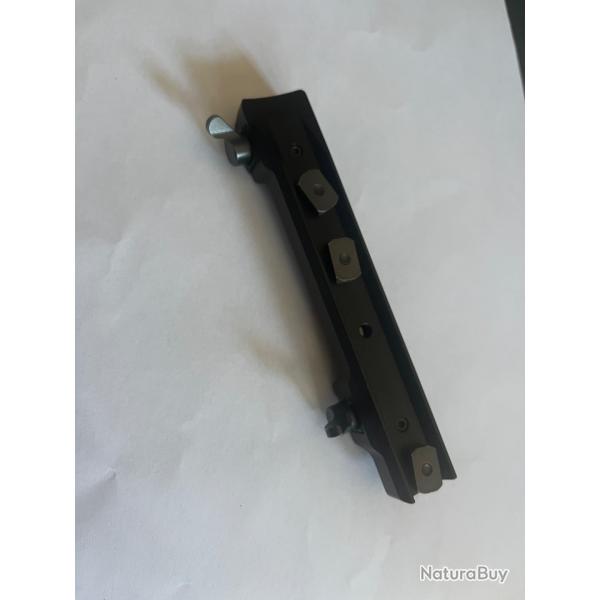 Montage rail pour lunette