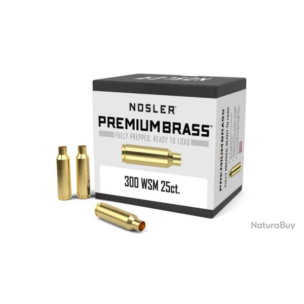 Nosler 25 Douilles 300 WSM