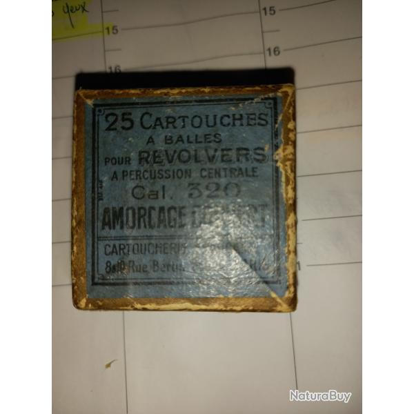 Boite cartouches pour collection