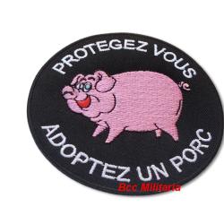 Prot&eacute;gez vous adoptez un porc - 90 mm