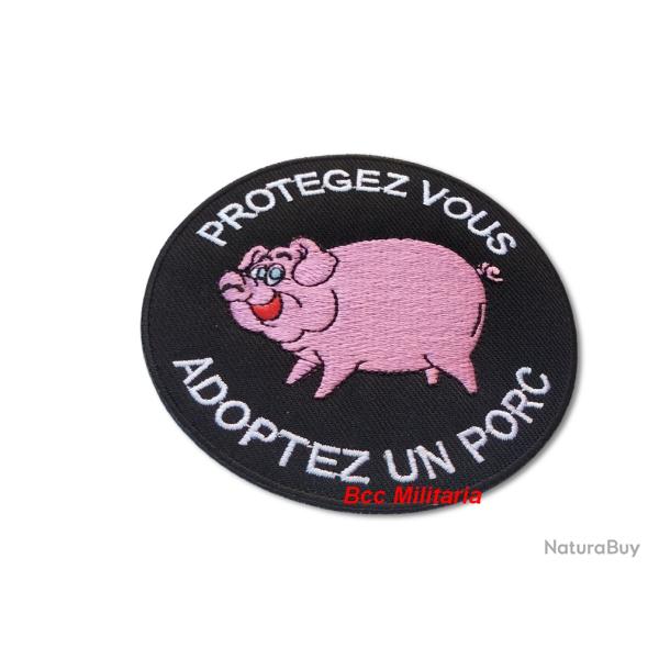 Prot�gez vous adoptez un porc - 90 mm