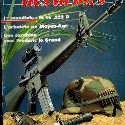 gazette des armes 172 carabine courte de hussard prussien, r&eacute;plique pistolet murdock, le m 16, magnu