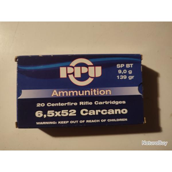Munition 6.5x52 carcano