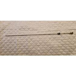 Ancienne baguette alu de rechargement et le nettoyage des fusils &agrave; poudre noire, L 110cm