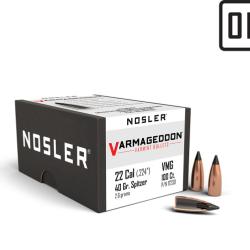 Nosler 100 Ogives 224 40 gr FB Tipped Varmageddon