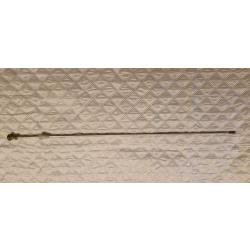 Ancienne baguette alu de rechargement et le nettoyage des fusils &agrave; poudre noire. L 107cm