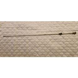 Ancienne baguette alu de rechargement et le nettoyage des fusils &agrave; poudre noire. L 106cm