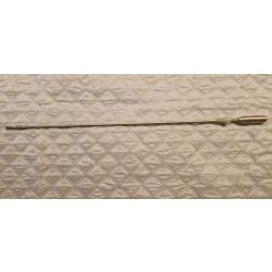 Ancienne baguette alu de rechargement et le nettoyage des fusils &agrave; poudre noire. L 88cm