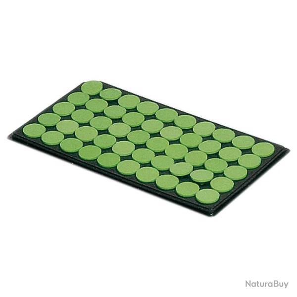 Bouton lapin ou li�vre vert - Lot de 100 �16mm