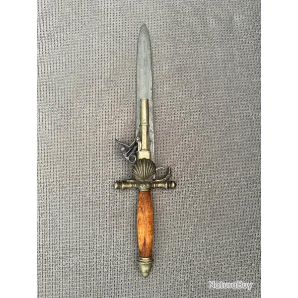 Poignard-pistolet fran�ais, XVIIIe si�cle