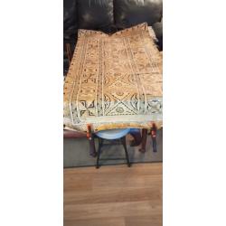 tapisserie artisanale Polyn&eacute;sienne rare