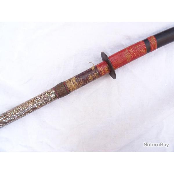 ) lance  , tr�s belle naginata  �poque EDO ,   = bon �tat  (   port gratuit  )
