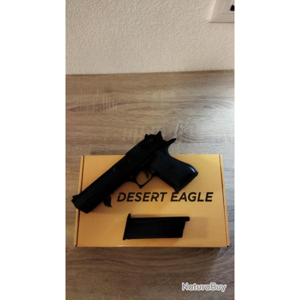 R�plique Airsoft - Pistolet Desert Eagle 50 AE - GBB, M�tal, Noir