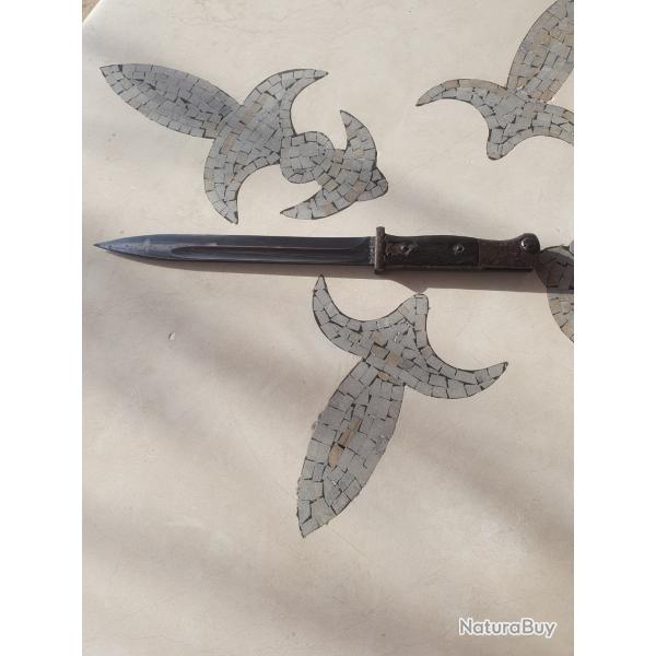 Baionnette Allemande XIX�me si�cle, en bel �tat de conservation