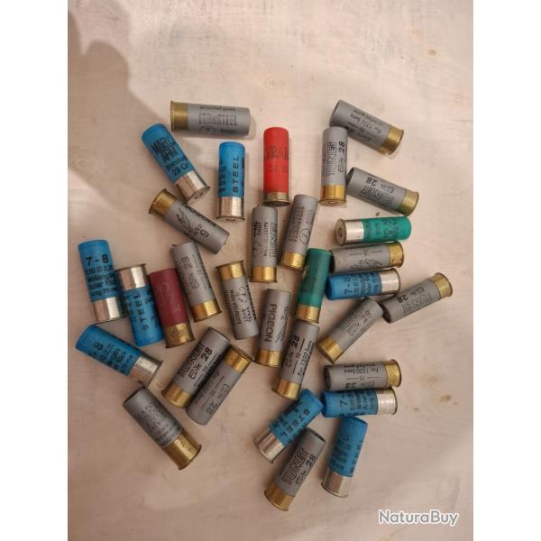 cartouches cal12 vrac