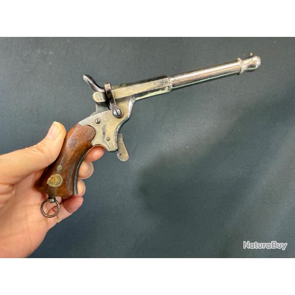 PISTOLET 1 COUP FABRICATION ALLEMANDE cal. 22short/6mm flobert �TAT NEUF!!