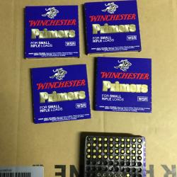 Lot 446 amorces winchester small rifle