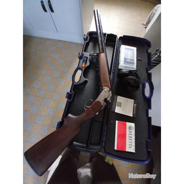 Vends fusil beretta sylver 686 I . Cal 12 .canons 76. 5 chokes int�rieurs. Lisse.1/4.1/2.3/4. Full.