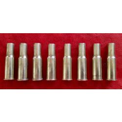 Lot de 8 douilles de 577/450 Martiny Henry (?), de marque HR.