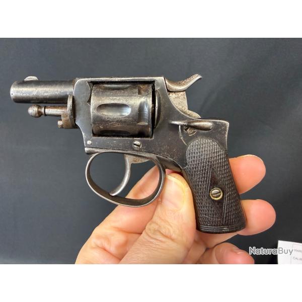 REVOLVER BULLDOG belge cal. 22 short