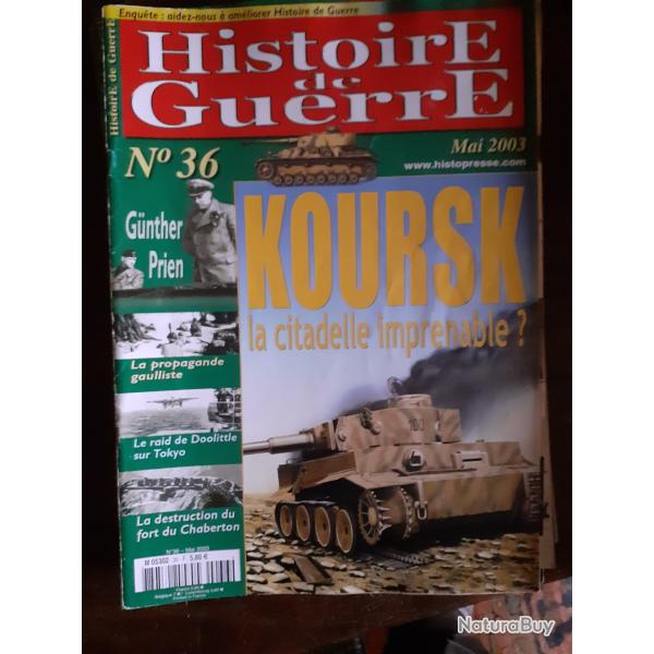 Histoire de guerre  N0 36