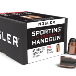 Nosler 250 Ogives 44 240 gr JHP