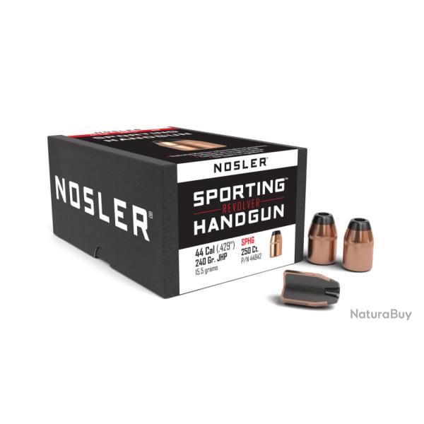 Nosler 250 Ogives 44 240 gr JHP
