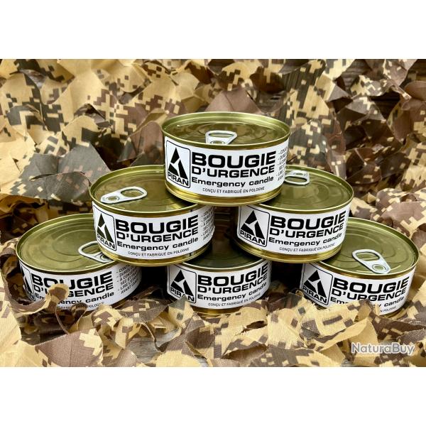 6 x bougies de survie XL - 48h/bougie