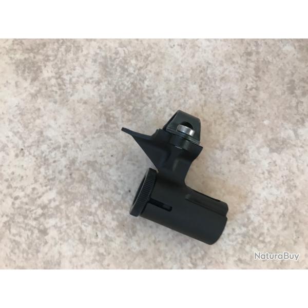 Tunnel porte guidon fixation collier sur canon