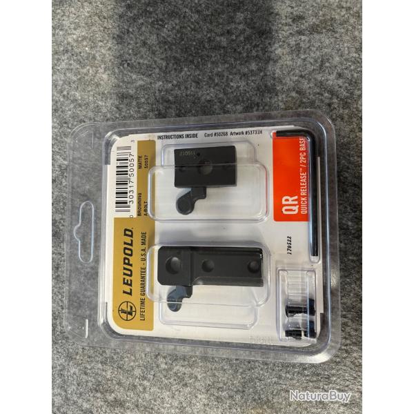 EMBASE LEUPOLD QR POUR BROWNING A-BOLT