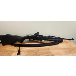 REMINGTON WOODSMASTER MODEL 750 CALIBRE 280 POINT ROUGE ET BALLES