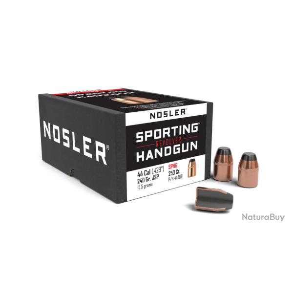 Nosler 250 Ogives 44 240 gr JSP
