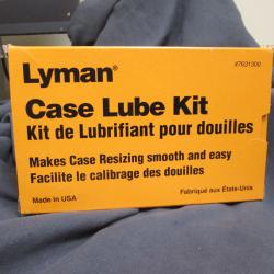 Case lube kit de Lyman,kit a lubrifier les douilles.