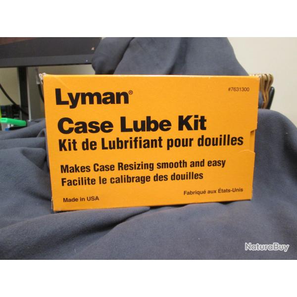 Case lube kit de Lyman,kit a lubrifier les douilles.